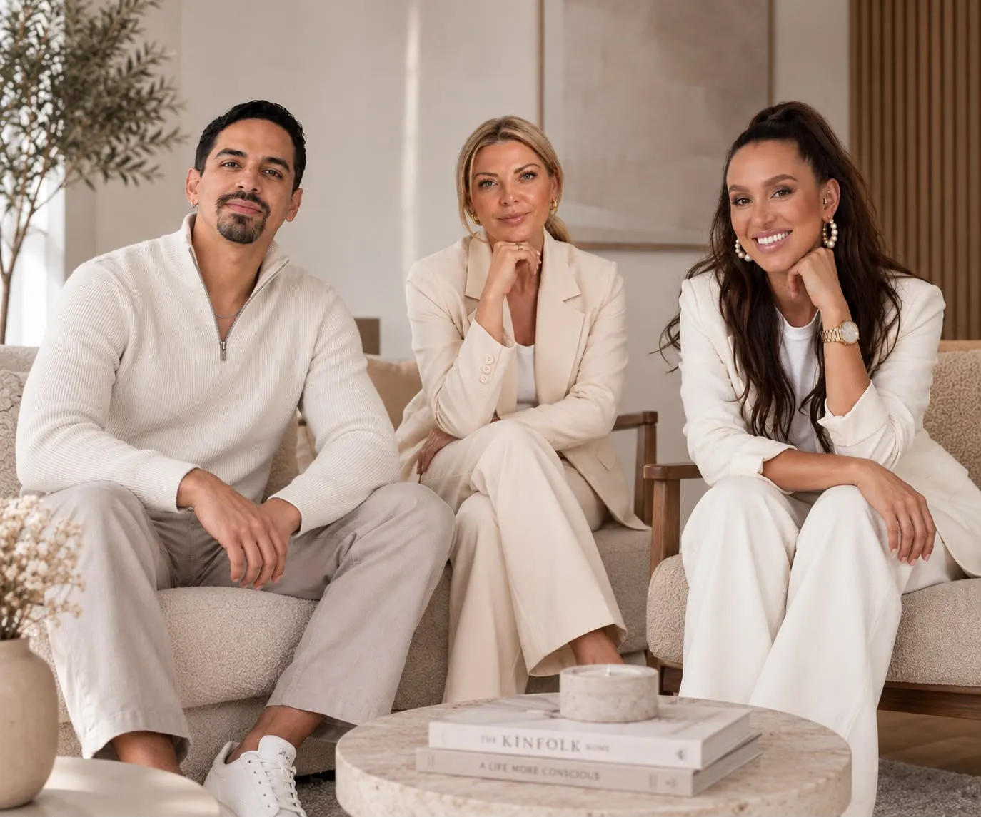 Domingo Cordero Henriquez, Diana Bröcker und Tina Pfau